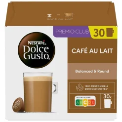Hot Nescafe Nescafé Dolce Gusto Café Au Lait Koffiecups
