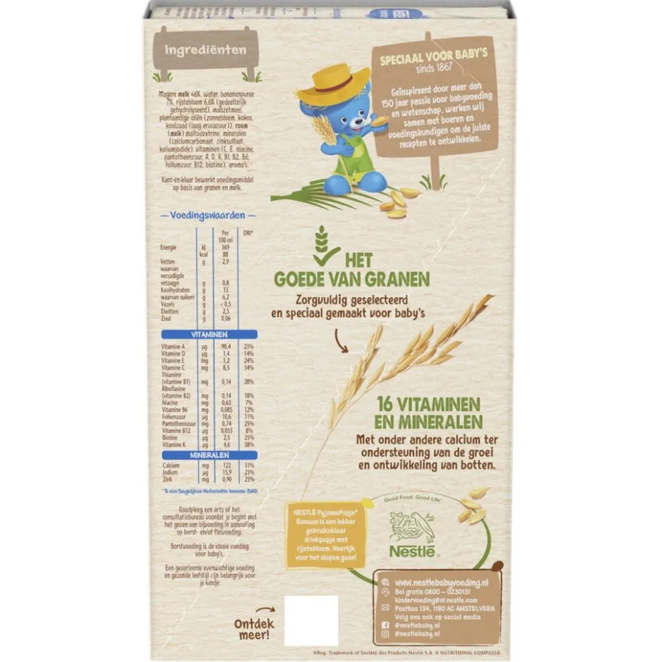 Discount Nestle Nestlé Baby 6+M Banaan Pyjamapapje