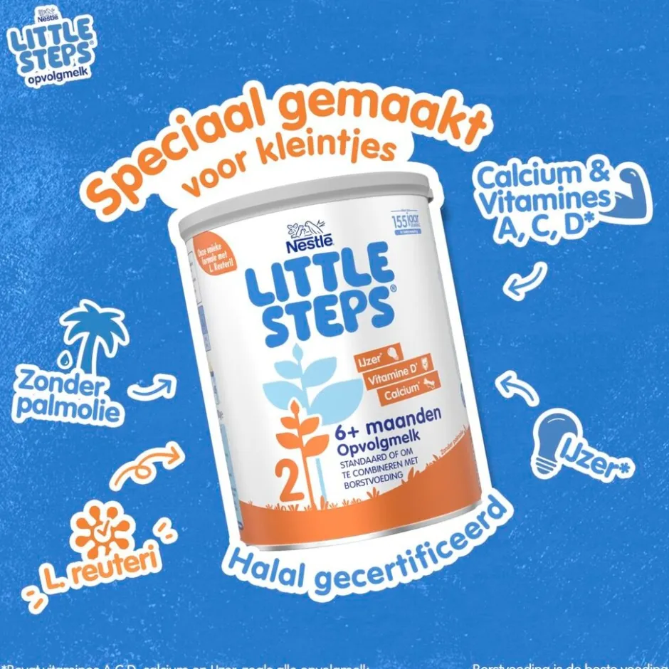 Sale Nestle Nestlé Little Steps 2 6+ Maanden Standaard Opvolgmelk