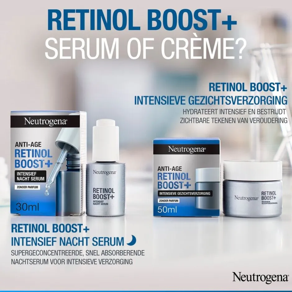 Best Neutrogena Anti-age Retinol Boost+ Intensieve Gezichtsverzorging