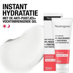 Neutrogena Anti-Puistjes+ 4% Niacinamide + Panthenol Vochtinbrengende Gel