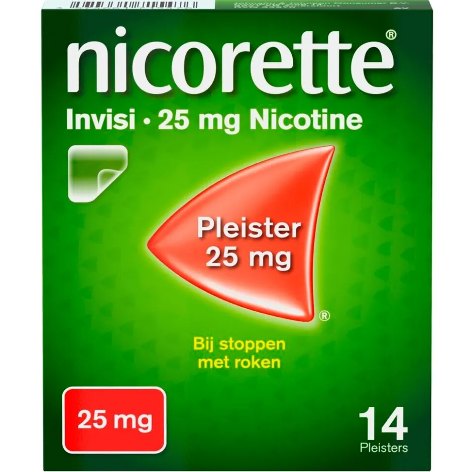 Hot Nicorette Invisi Patch 25mg Nicotinepleisters