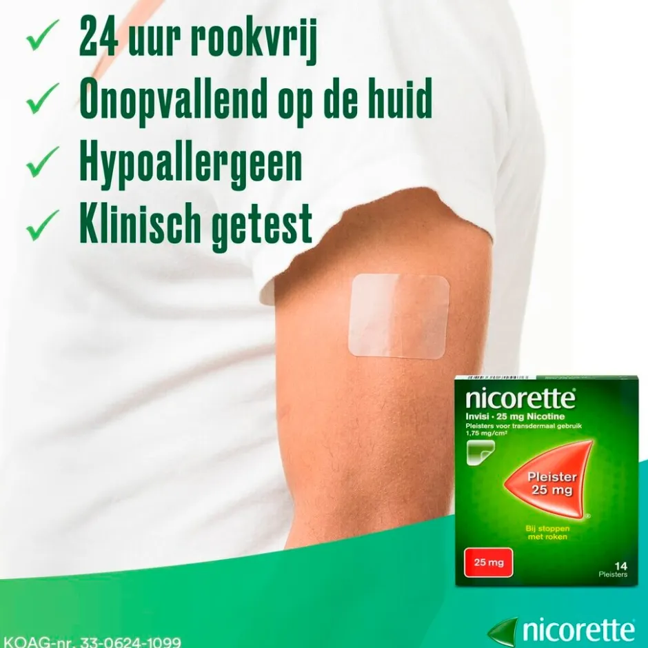 Discount Nicorette Invisi Patch 15mg Nicotinepleisters