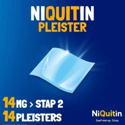 Online Niquitin Clear Pleister Stap 2 - 14 mg - Nicotinepleister