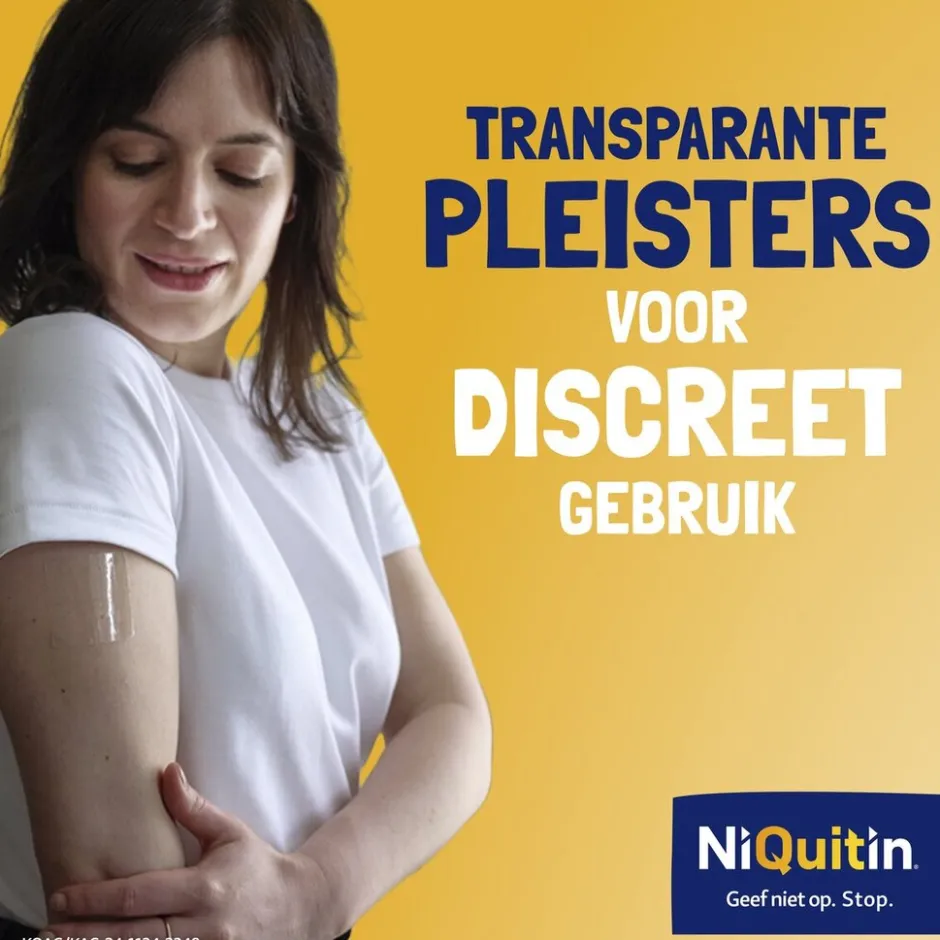Online Niquitin Clear Pleister Stap 2 - 14 mg - Nicotinepleister