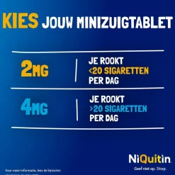 Best Niquitin 4mg Minizuigtabletten