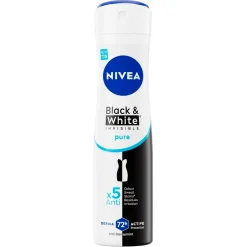 Nivea Black & White Invisible Pure Antitranspirant Spray