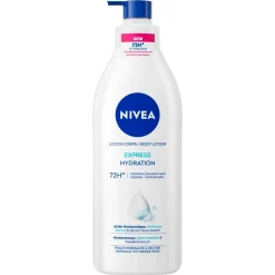 Clearance Nivea Express Hydratation Bodylotion met Pomp