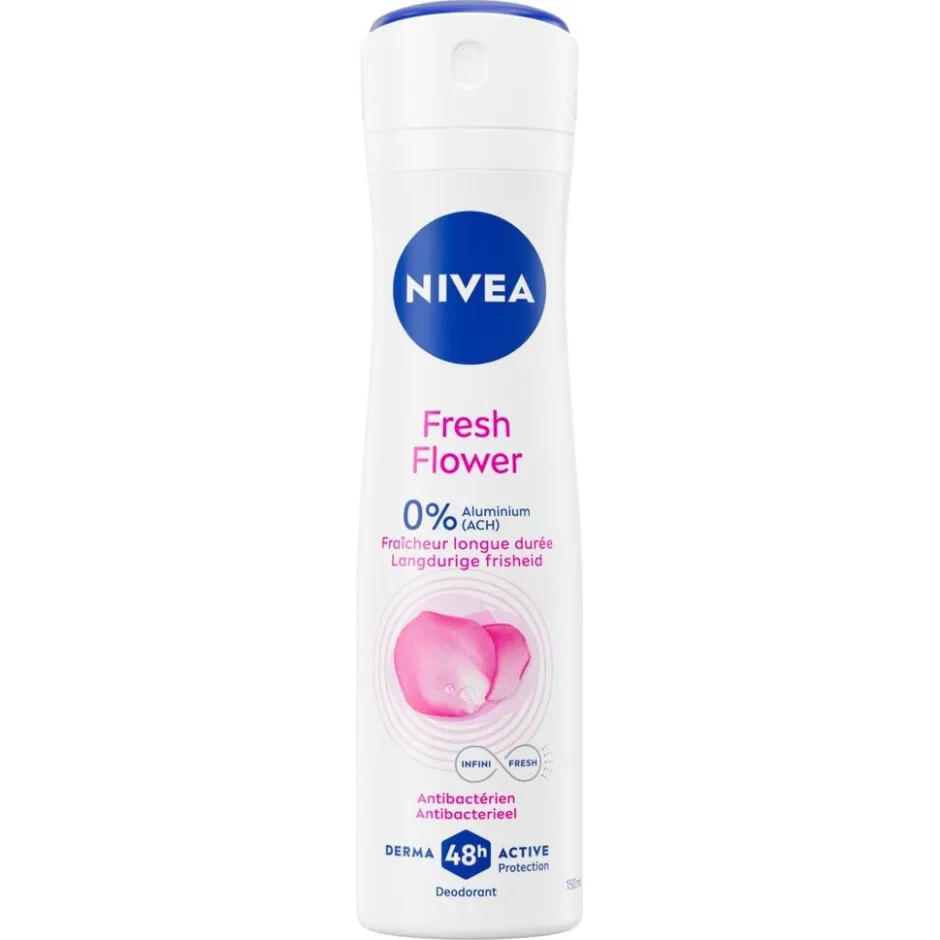 Hot Nivea Fresh Flower Deodorant Spray