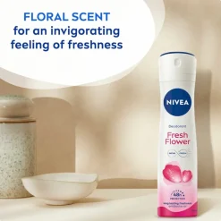 Hot Nivea Fresh Flower Deodorant Spray