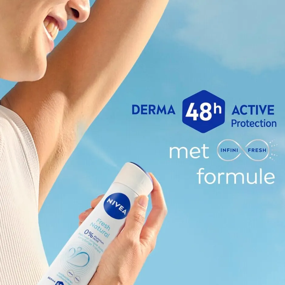 New Nivea Fresh Natural Deodorant Spray