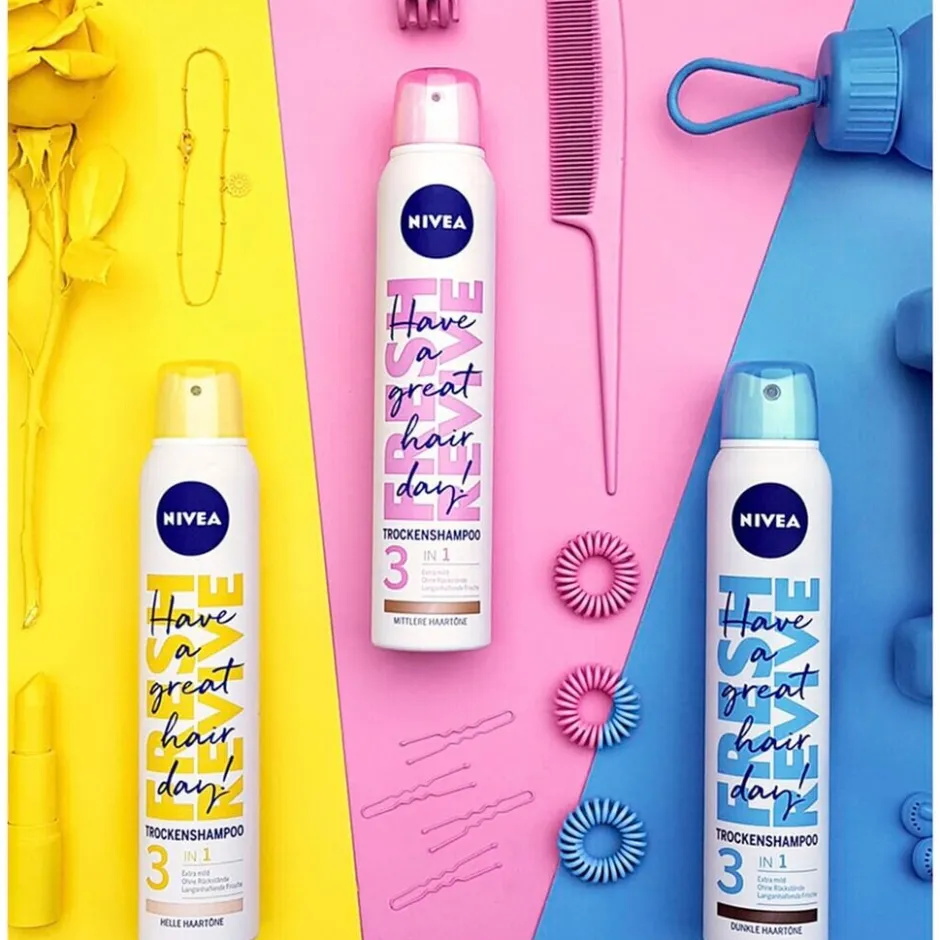 Outlet Nivea Fresh Revive 3-in-1 Droogshampoo voor Licht Haar