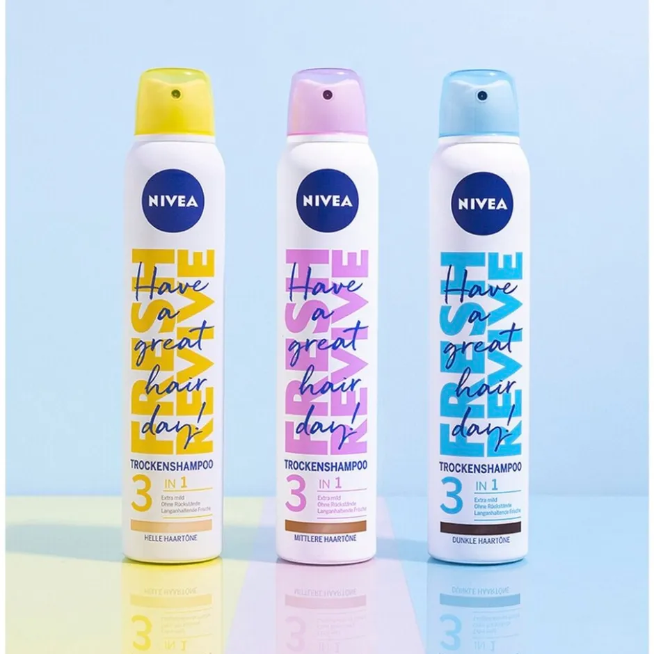 Outlet Nivea Fresh Revive 3-in-1 Droogshampoo voor Licht Haar