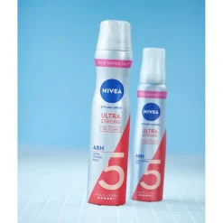 Hot Nivea Hold 5 Ultra Strong Styling Haarmousse