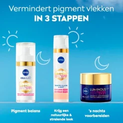 Discount Nivea Skincare NIVEA Luminous630 Anti-spot SPF30 01 Light 3-in-1 CC Crème