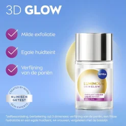 New Nivea Skincare NIVEA Luminous630 Skin Glow Liquid Refiner Exfoliant