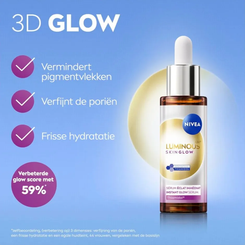 Hot Nivea Skincare NIVEA Luminous630 Skin Glow Instant Glow Serum