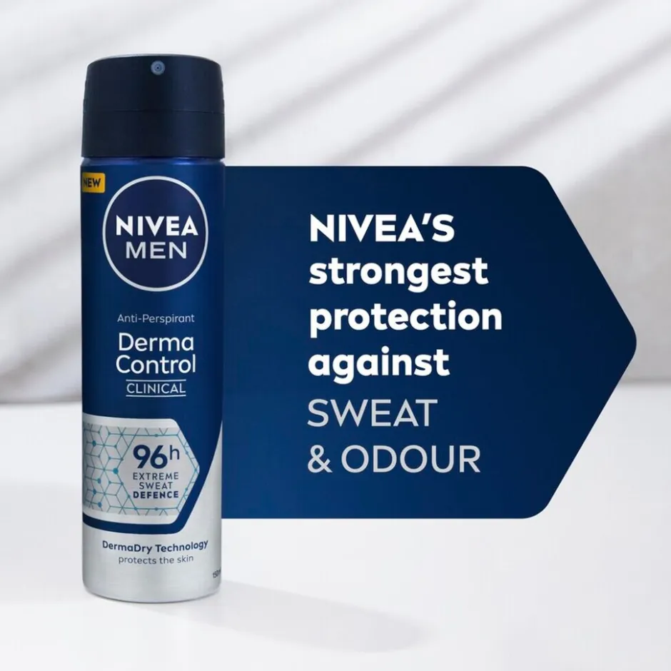 Outlet Nivea Men Derma Dry Control Antitranspirant Spray