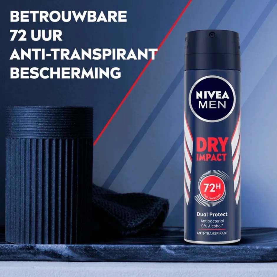 Clearance Nivea Men Dry Impact Antitranspirant Spray