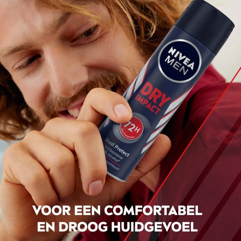 Clearance Nivea Men Dry Impact Antitranspirant Spray
