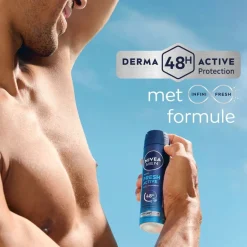 New Nivea Men Fresh Active Deodorant Spray