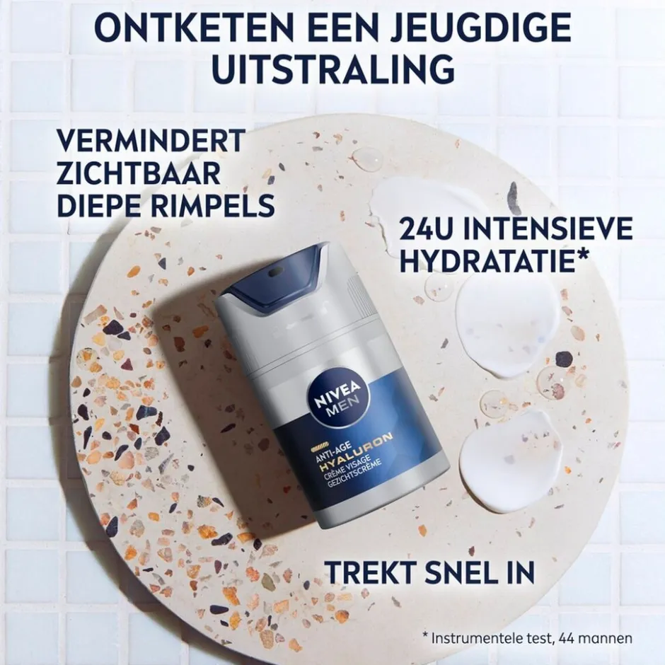 Clearance Nivea Men Hyaluron Anti-age Gezichtscrème