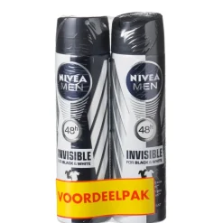 Discount Nivea Men Invisible For Black & White Deodorant Spray
