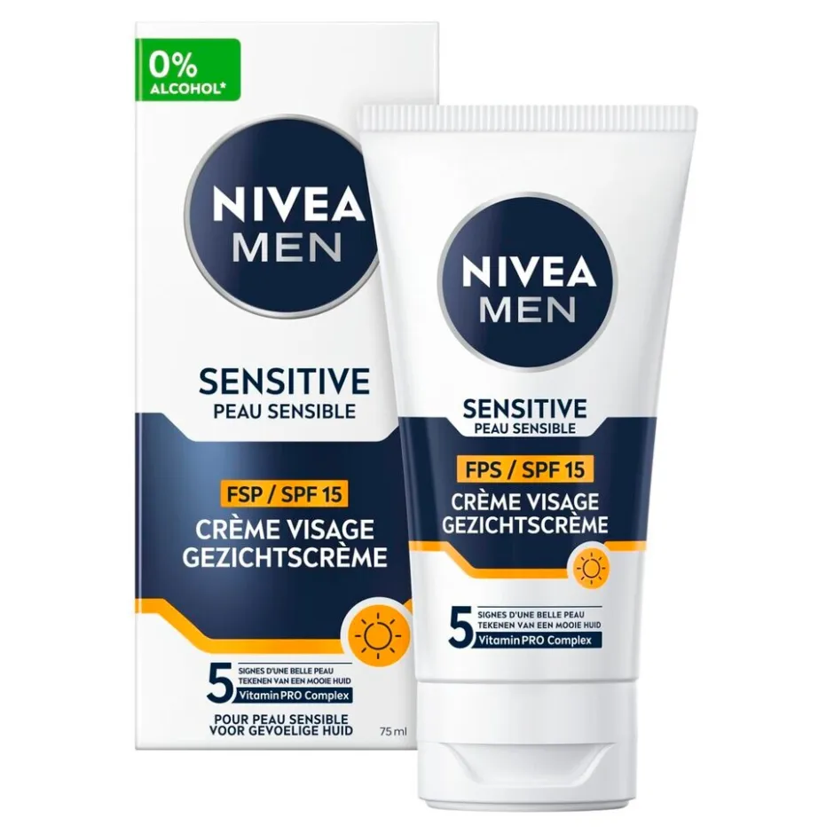 Clearance Nivea Men Sensitive SPF15 Gezichtscrème