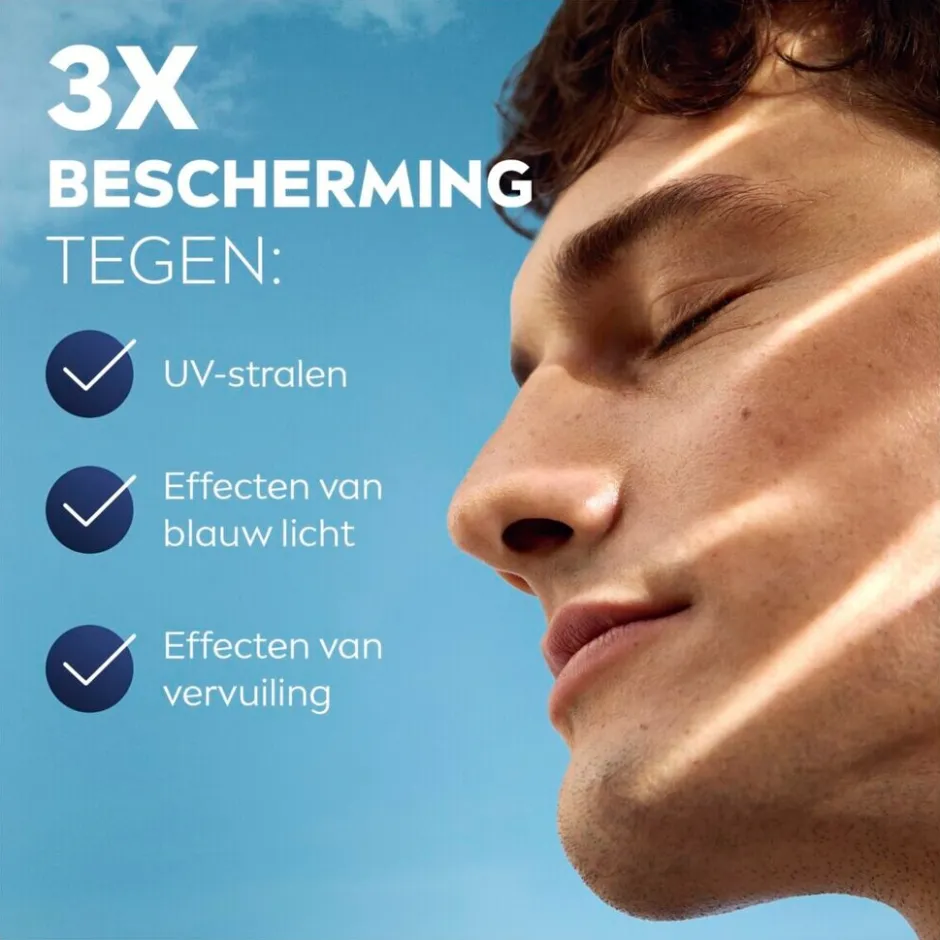 Outlet Nivea Men SPF30 Sensitive Dagelijkse Beschermende Hydraterende Crème