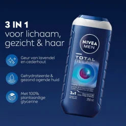 Nivea Men Total Relax 3-in-1 Showergel