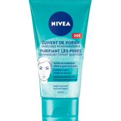 Clearance Nivea Skincare NIVEA Pure Effect Clean Deeper Reinigingsscrub