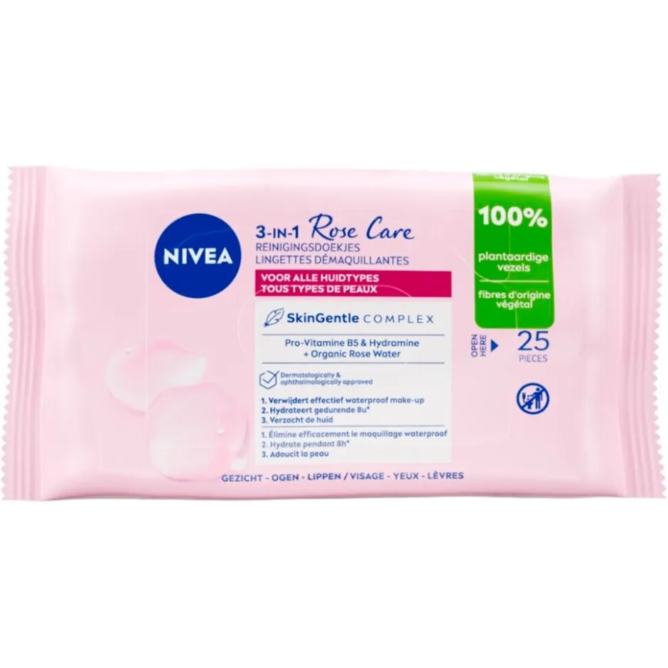 Hot Nivea Skincare NIVEA Rose Care Micellair Reinigingsdoekjes