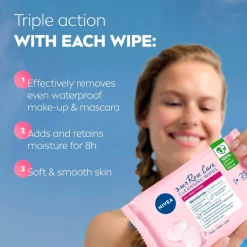 Hot Nivea Skincare NIVEA Rose Care Micellair Reinigingsdoekjes