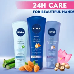 Outlet Nivea Smooth Hands & Nail Care Handcrème