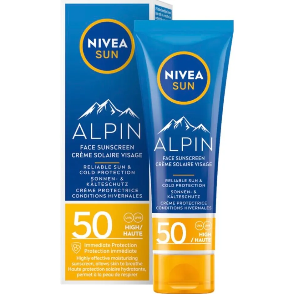 Nivea Sun Alpin SPF50 Face Zonnebrandcrème