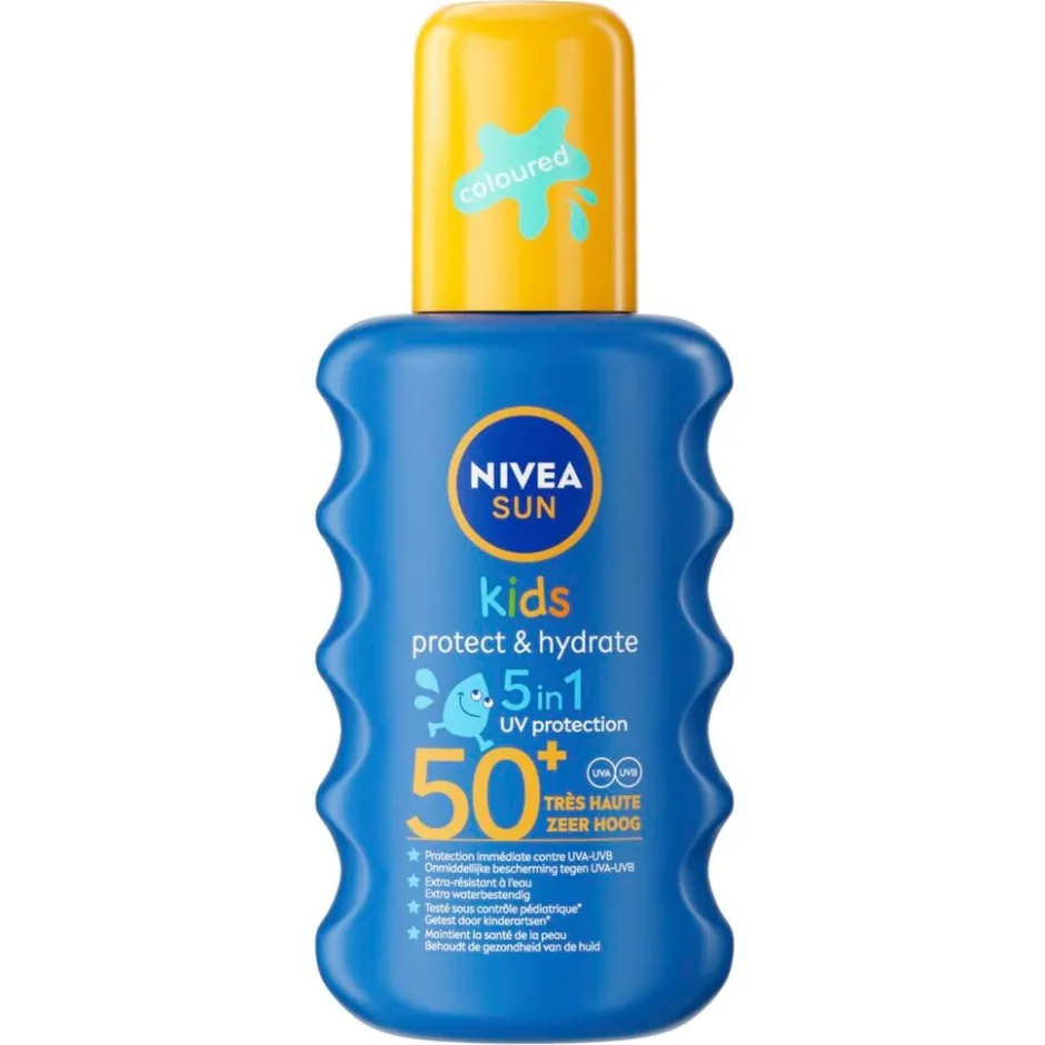 Clearance Nivea Sun Kids Protect & Hydrate SPF50+ Zonnebrandspray