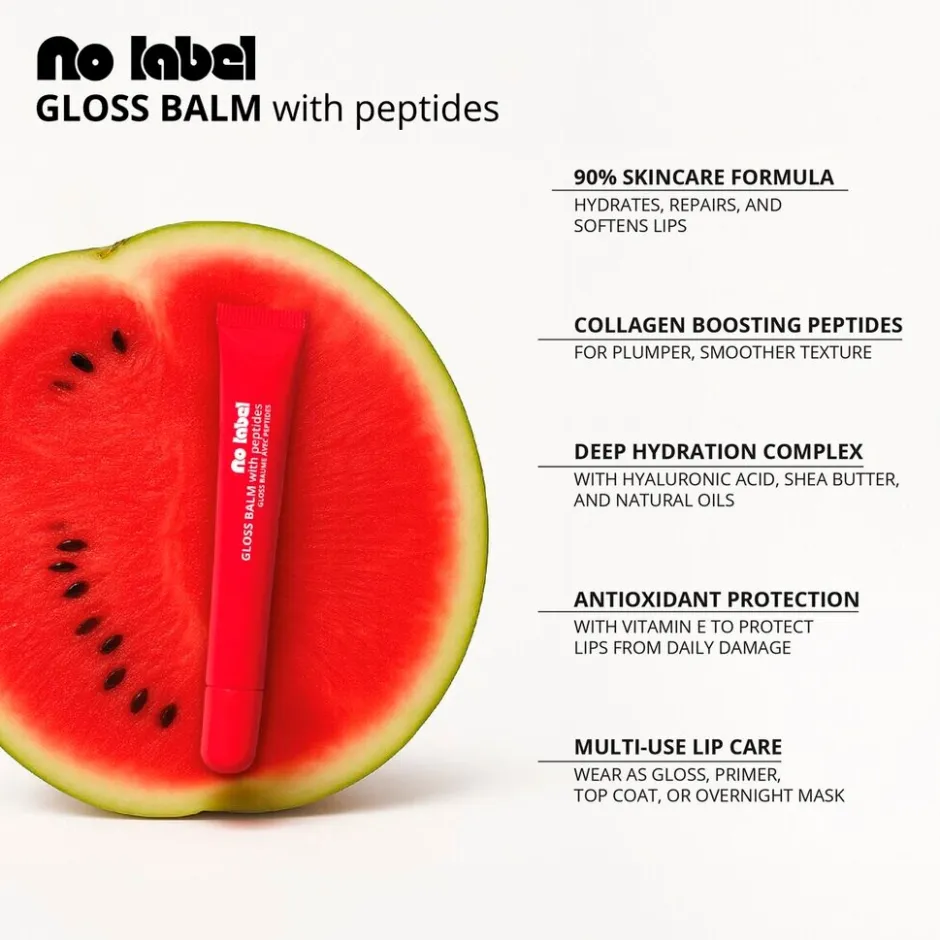 Online NO LABEL 05 Sheer Brown Gloss Balm