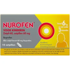 Discount Nurofen voor Kinderen Ibuprofen 60 mg Zetpillen