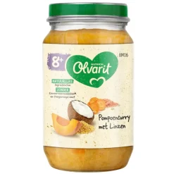 Best Olvarit Nutricia 8M+ Pompoencurry met Linzen