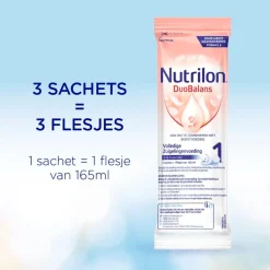 New Nutrilon 1 Baby Duobalans 0-6 Maanden Sachets