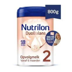 Outlet Nutrilon DuoBalans 2 Opvolgmelk Baby Flesvoeding 6-12 Maanden