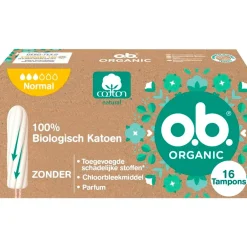 Ob o.b. Organic Cotton Normal Tampons