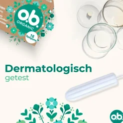 Ob o.b. Organic Cotton Normal Tampons