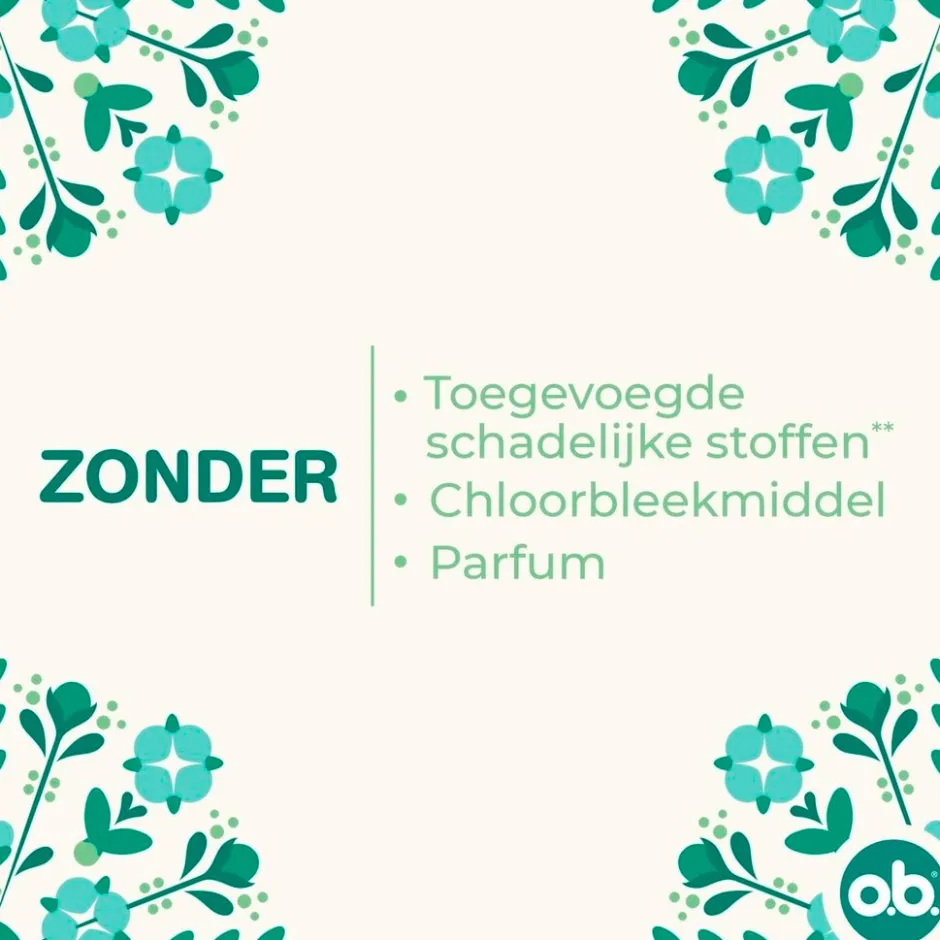 Ob o.b. Organic Cotton Normal Tampons