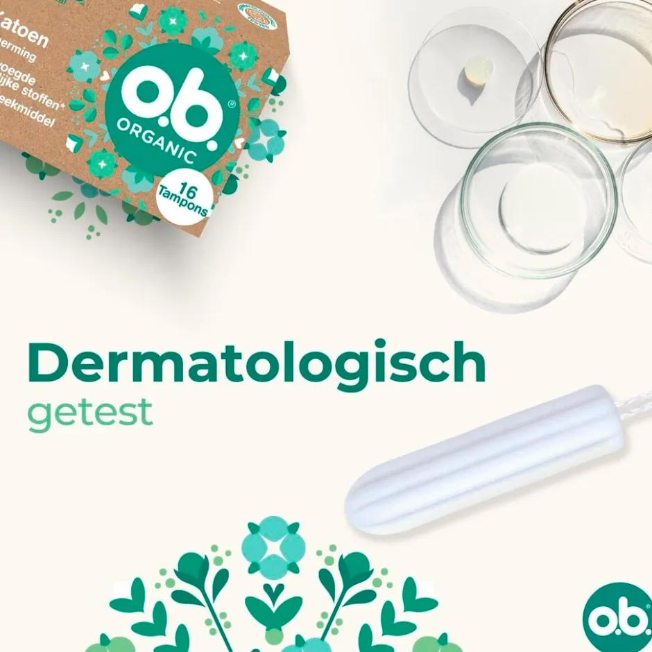 Outlet Ob o.b. Organic Cotton Super Tampons
