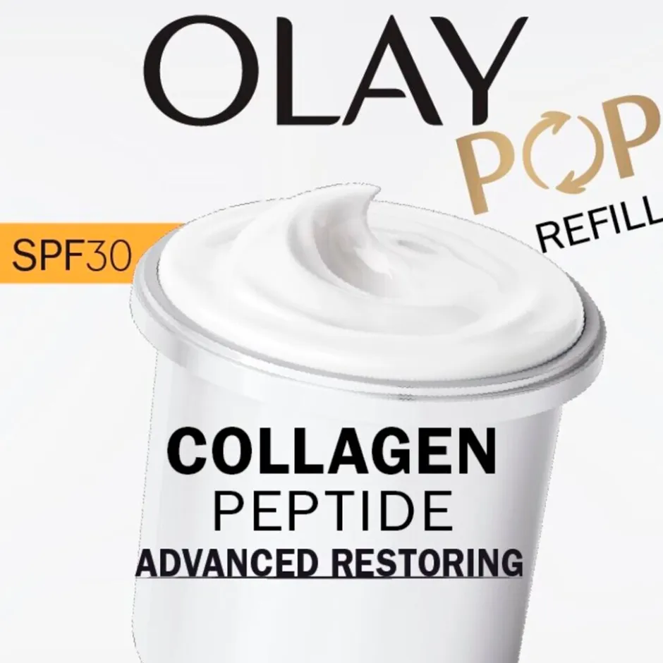 Best Olay POP Collagen Peptide SPF30 Dagcrème Navulling