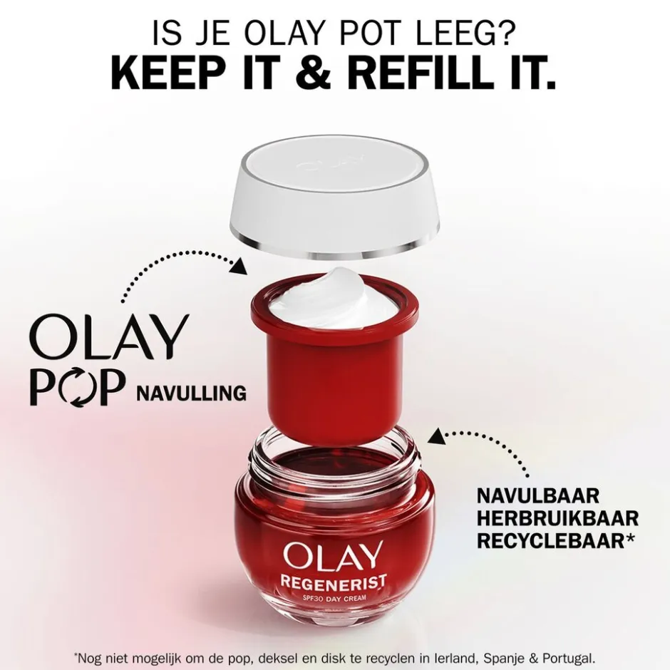 Sale Olay Regenerist SPF30 Dagcrème Navulling