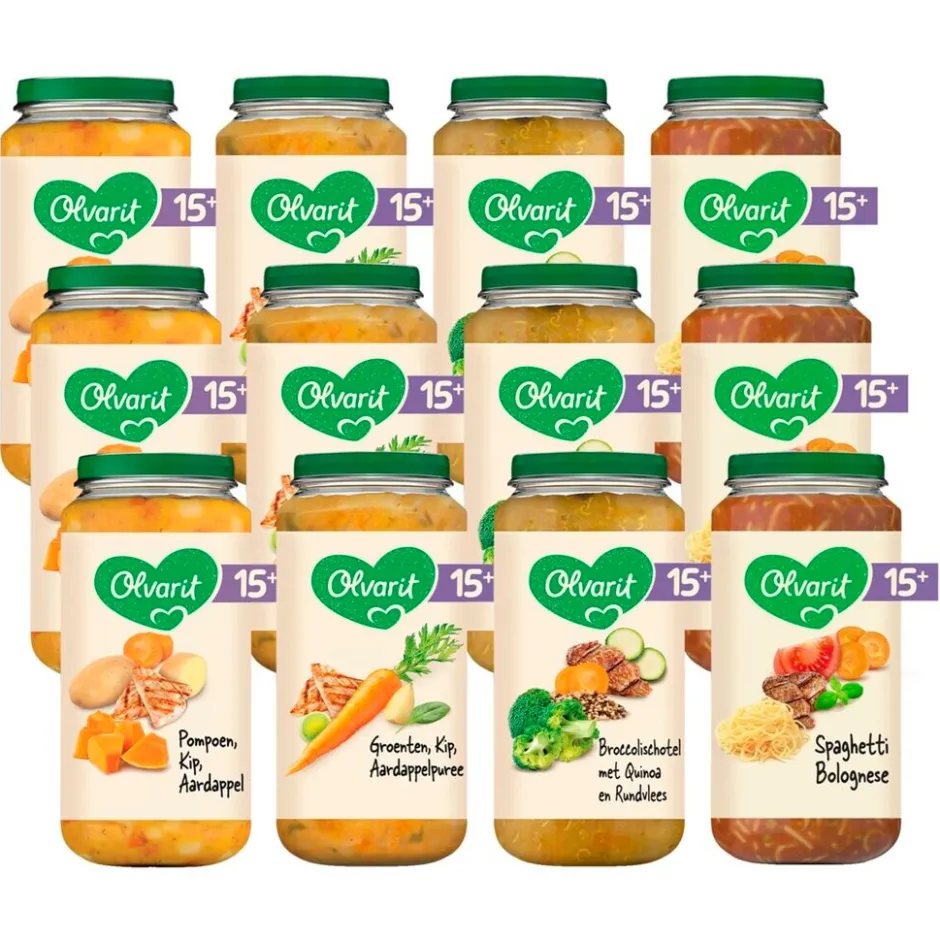 Olvarit 15+M Maaltijd Variatiemenu