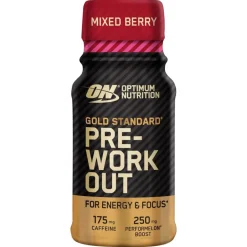 Clearance Optimum Nutrition Gold Standard Mixed Berry Pre-Workout Shot