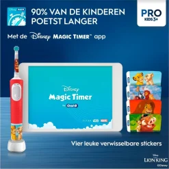 Outlet Oral B Oral-B Disney the Lion King Special Edition Elektrische Tandenborstel